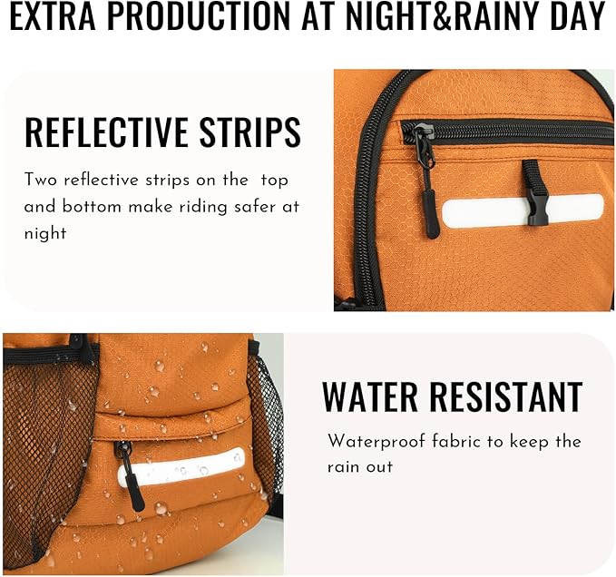 Zavothy 18L Multipurpose Hiking Backpack with 3L Water Bladder ??Durable Hydration Backpack with Insulated Bladder Compartment, Hidden Helmet Holder & Rain Cover ??for Hiking, Commuting, and Camping