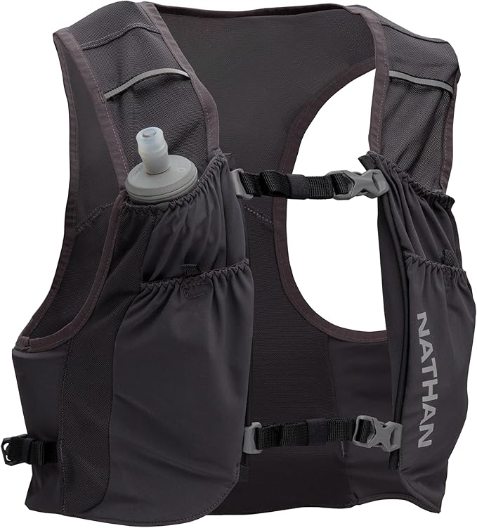 Nathan Pinnacle Featherlite 1.5L Hydration Vest for Running ??Ultra-Lightweight, Compression-Fit with Hydrapak Soft Flask