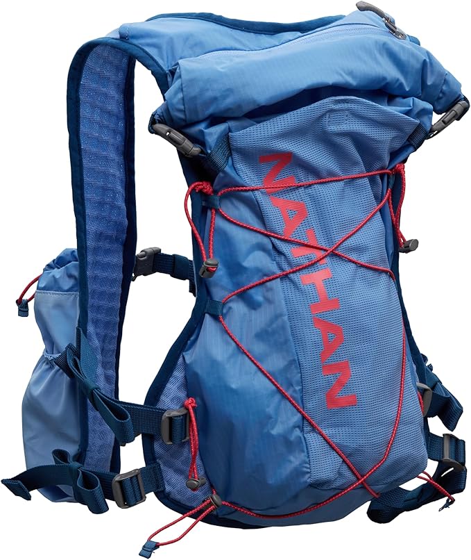 Nathan TrailMix Women's Running Vest/Hydration Pack. 12L (12 Liters) | 2L Bladder Included (2 liters). Zipper, Pockets.