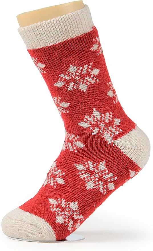 BomKinta Boot Socks for Women Winter Solid Thick Warm Socks Cozy Crew Socks Christmas Gift