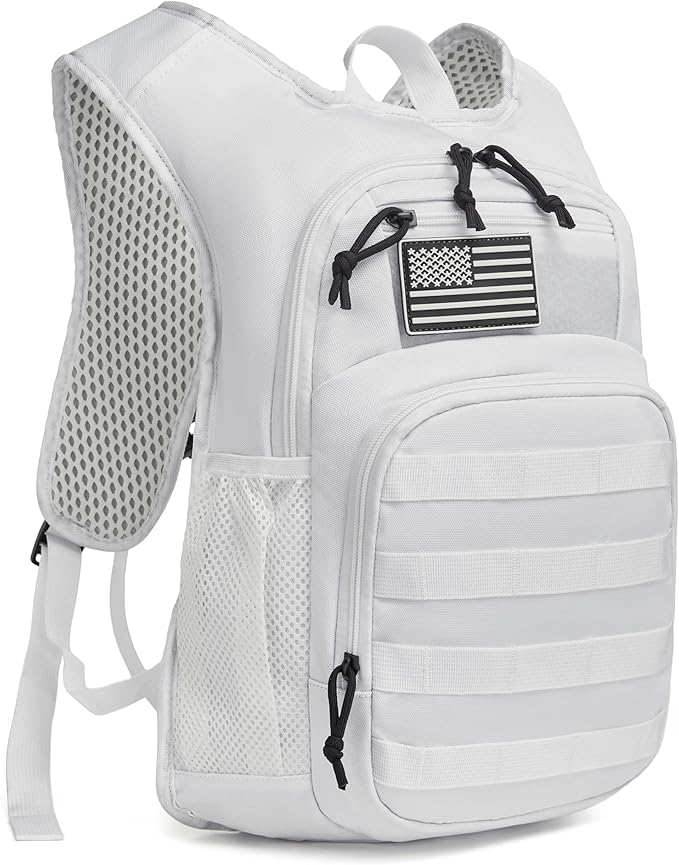 wotony Hydration Backpack with Water Bladder for Hiking Tactical Hydration Pack for Men Women Molle Water Backpack for Hiking