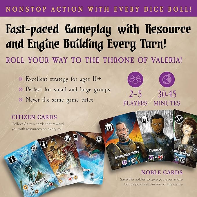 Valeria Card Kingdoms Crimson Seas Expansion: Strategic Map Exploration Board Game - Daily Magic Games
