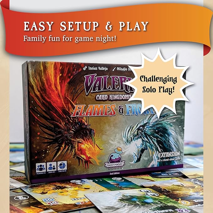 Valeria: Card Kingdoms - Flames & Frost Expansion