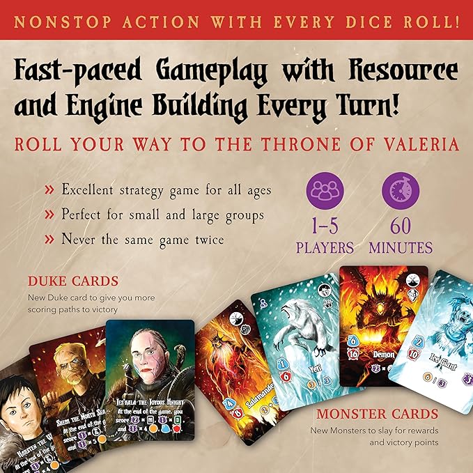 Valeria: Card Kingdoms - Flames & Frost Expansion