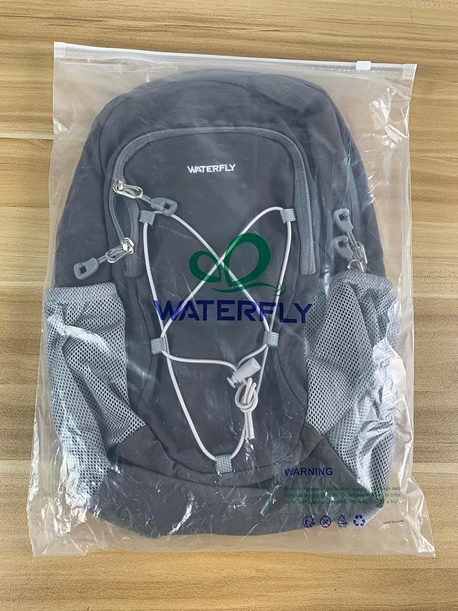 WATERFLY 12L Small Hiking Backpack: Day Pack Lightweight Travel Bag Camping Fitness Cycling Outdoor Sports Daypack For Women Men