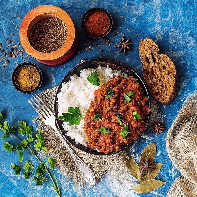 Food to Live Organic Whole Red Lentils, 5 Pounds Non-GMO, Dry Raw Lentils, Sproutable, Vegan, Kosher, Bulk. Easy to Cook. Good Source of Folate, Fiber, and Protein. For Lentil Soup, Stews, and Curry