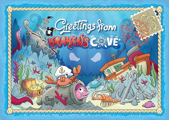 Kraken?™s Cove ??Memory & Strategy Game for Kids & Families | Quick Play Ocean Adventure Game | Ages 5+ | 1-3 Players | Under 15 Minutes