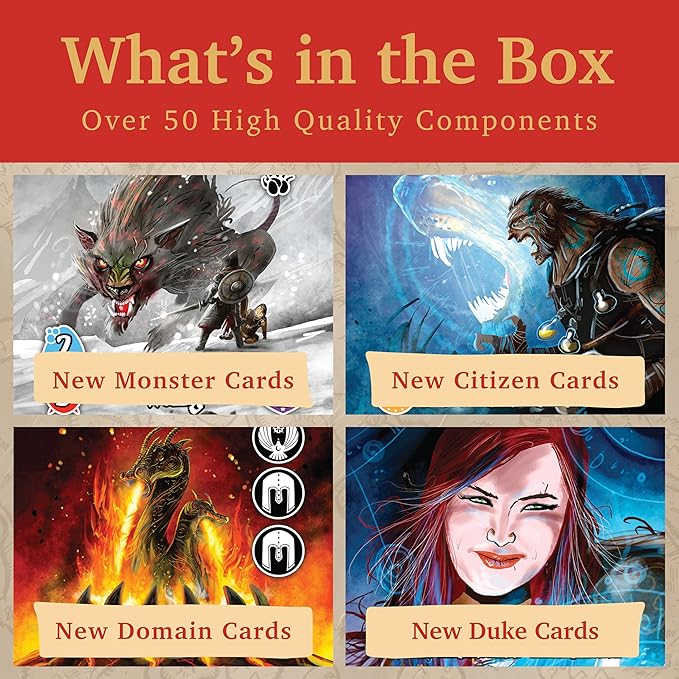 Valeria: Card Kingdoms - Flames & Frost Expansion