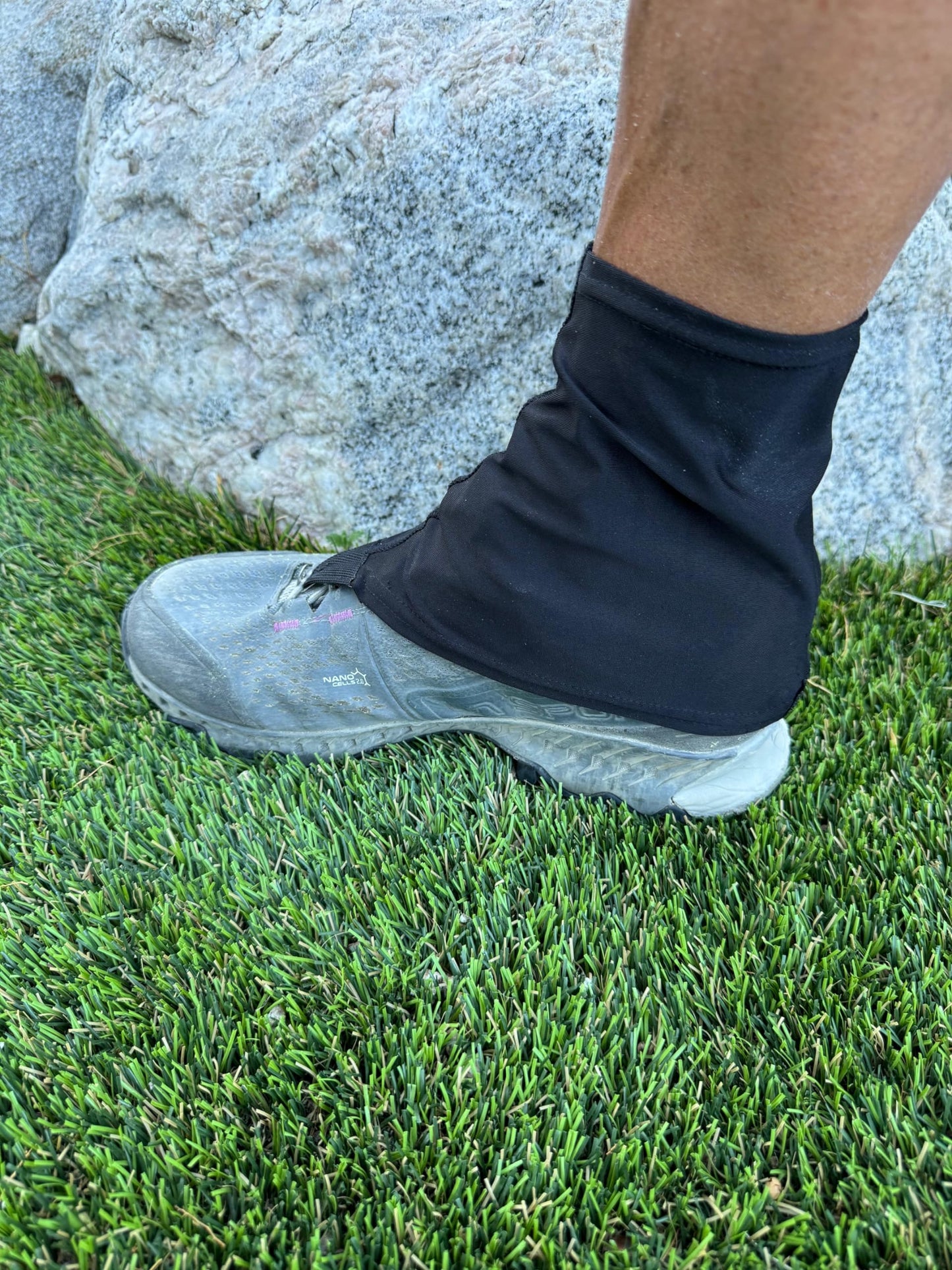Mountain Mike Hiking Gear Boot Gaiter Black (L/XL)