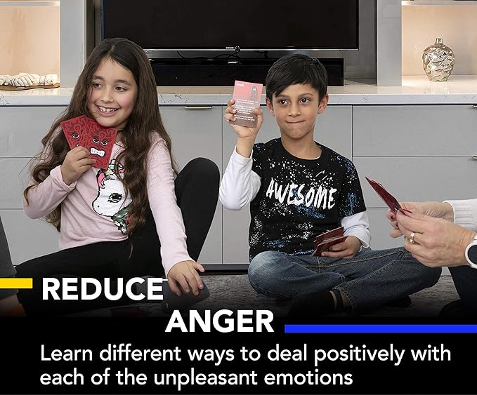 Behind the Anger Therapy Kit | Counseling Tools & Anger Management for Kids & Teens | CBT Games & Therapy Board Games for Emotional Regulation | for Therapists, Counselors & Teachers