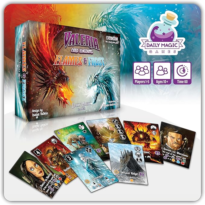 Valeria: Card Kingdoms - Flames & Frost Expansion