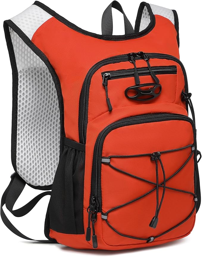 Wotony Lightweight Hydration Backpack with 2LOR 3LWater Bladder for Cycling Hiking Rave - Water Daypack for Men Women