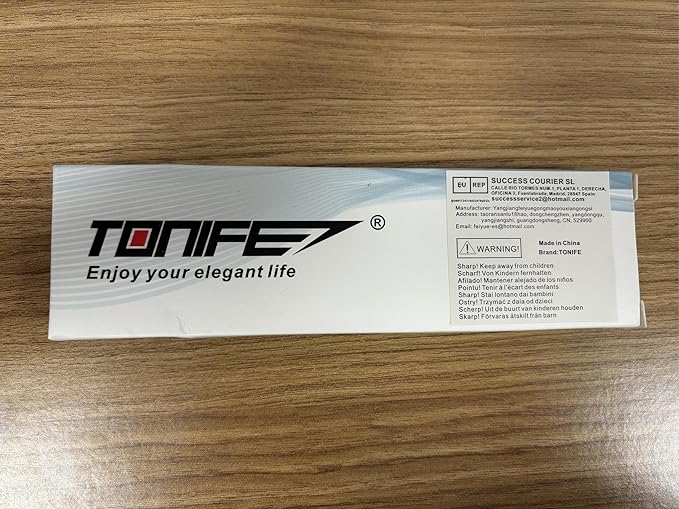 TONIFE Fixed Blade Knife 4.8cm, Mini Neck Knife with Kydex Sheath and Cord, EDC Portable Fixed Knife for Outdoor Survival