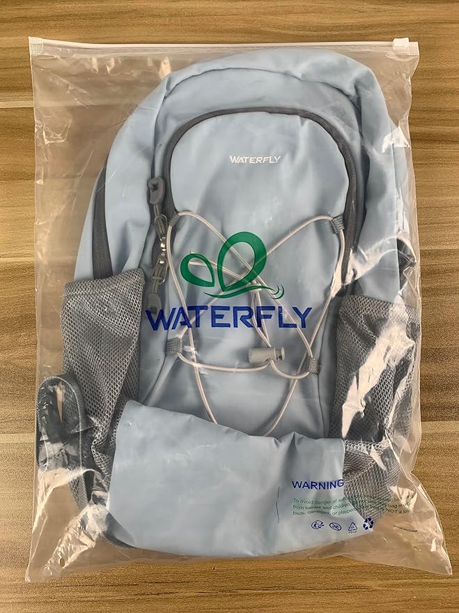 WATERFLY 12L Small Hiking Backpack: Day Pack Lightweight Travel Bag Camping Fitness Cycling Outdoor Sports Daypack For Women Men
