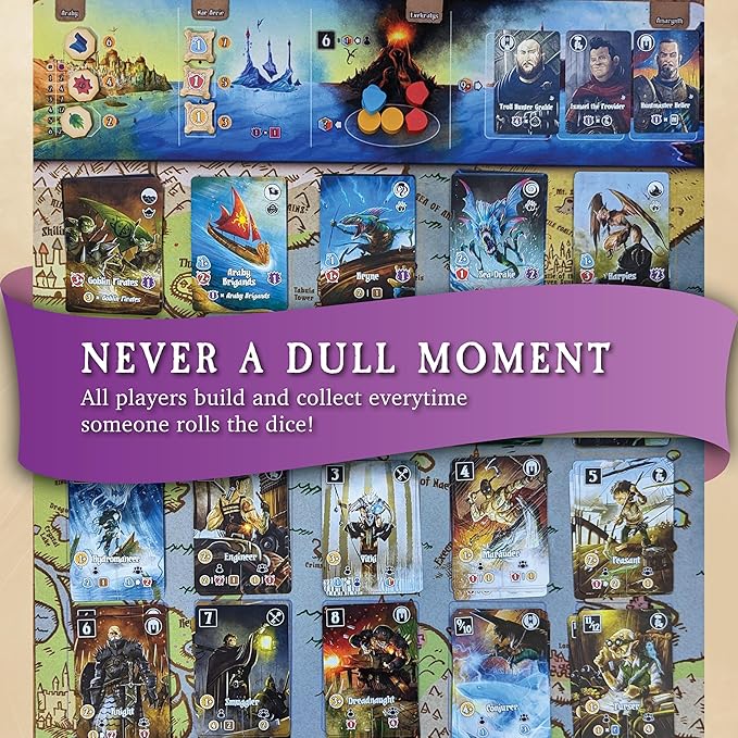 Valeria Card Kingdoms Crimson Seas Expansion: Strategic Map Exploration Board Game - Daily Magic Games
