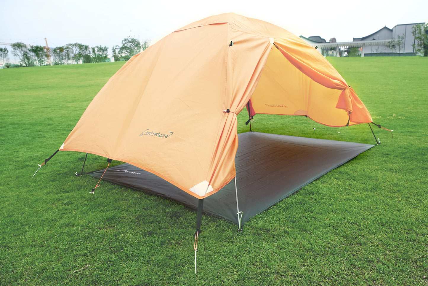 Clostnature 87x59in Heavy Duty Tent Footprint Floor Saver, Camping Tarp