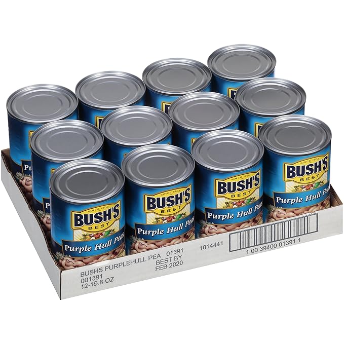 12-15.8 oz Purple Hull Peas (Pack of 2)