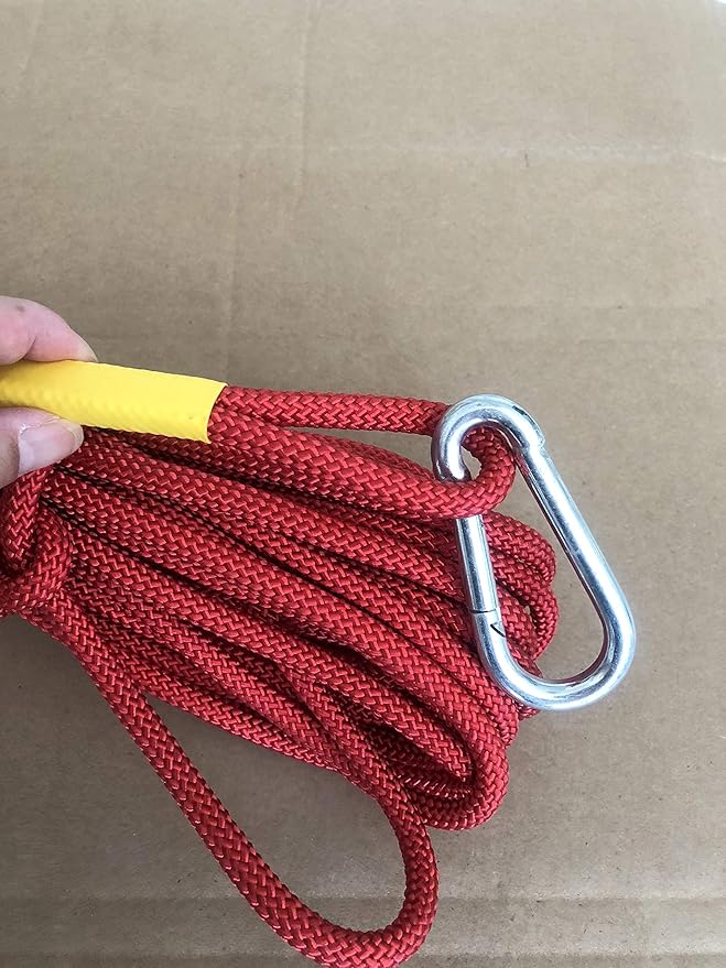 ISOP Fire Evacuation Device for Pets up to 55 Pounds - Compact Safety Equipment - Rope 50 Feet Incl. - Emergency Survival Kit for Animals (Medium 19"x18"x10") Pet Rescue Bag for Dogs & Cats