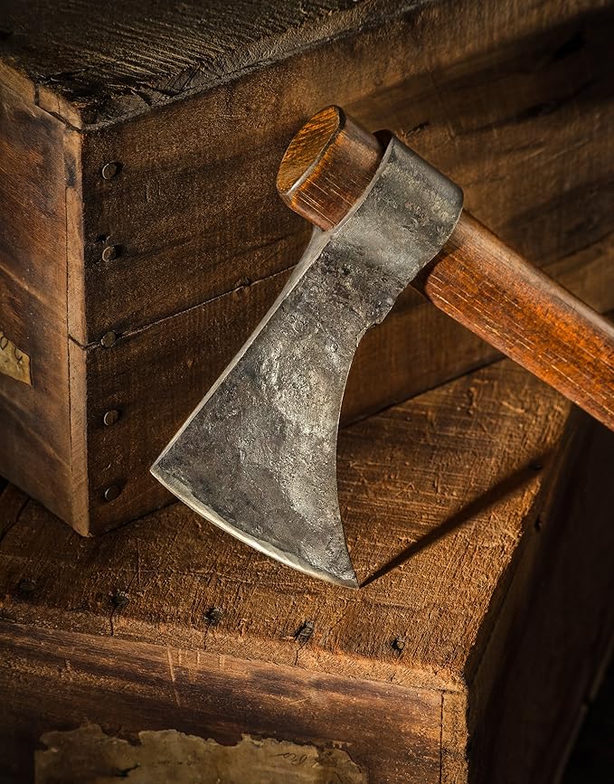 Throwing Axe - Win Your Next Viking Throwing Tomahawk Competition! 19" Hand Forged Hatchet from High Carbon Steel, NMLRA Approved, 100% Guaranteed from Defects