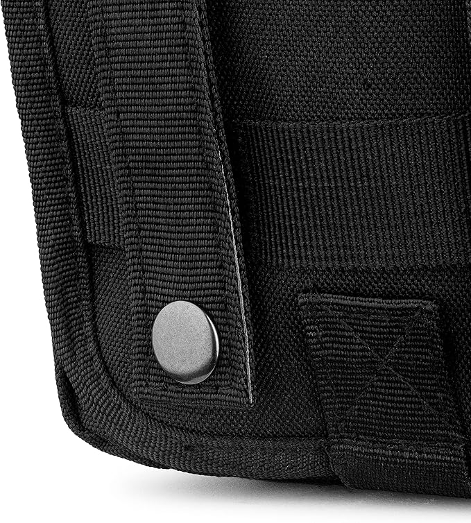 Scherber Premium IFAK Kit Trauma Pack | HSA/FSA Approved | SOF Tourniquet, QuikClot 4x4 HyFin Chest Seal, Israeli Bandage | Fully Stocked MOLLE Pouch for Gunshot, Bleeding, Major Wound Care (Black)