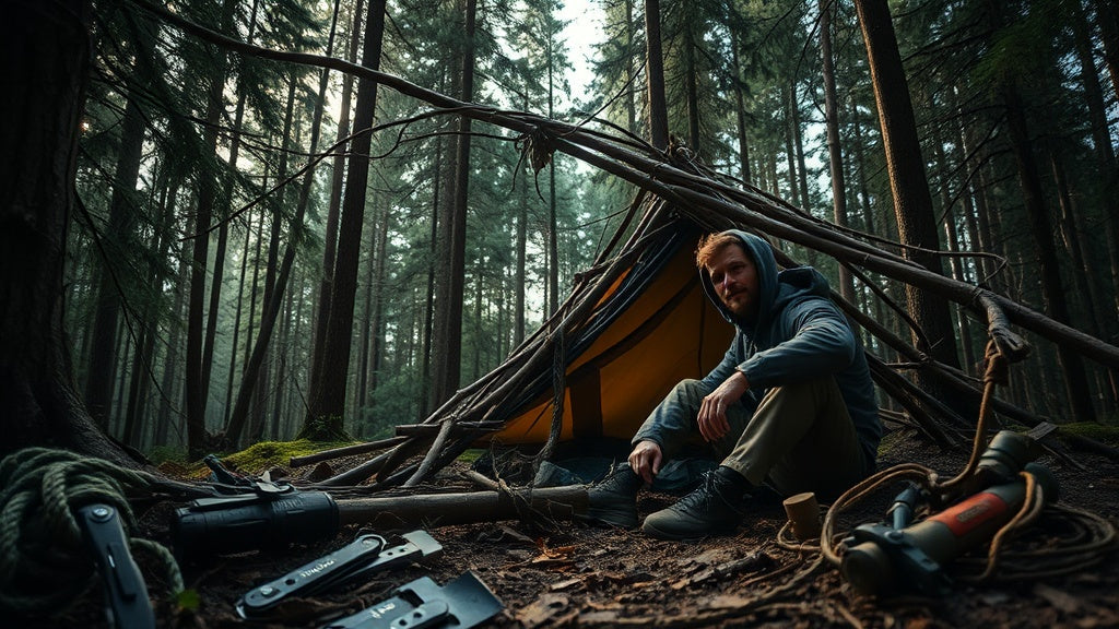 How to Build an Emergency Shelter in the Wild: Rugged Survival Basics
