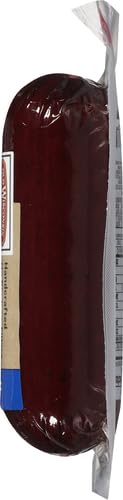 Old Wisconsin Premium Summer Sausage, 100% Natural Meat, Charcuterie, Ready to Eat, High Protein, Low Carb, Keto, Gluten Free, Beef Flavor, 8 Ounce (Pack of 4)
