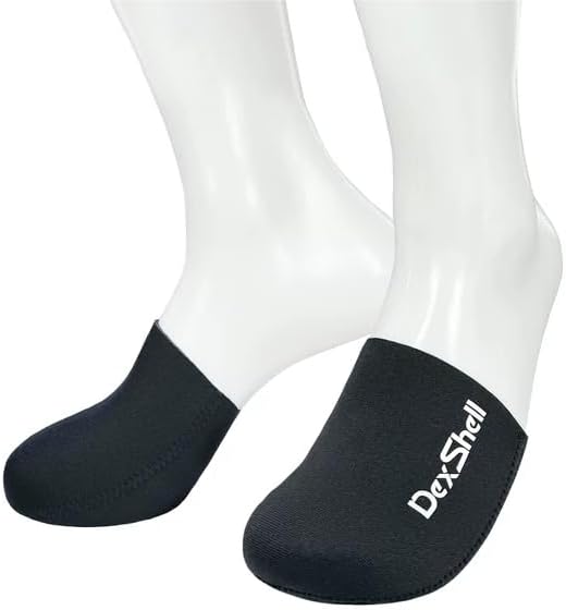 DexShell Neoprene Running Toe Warmers for Men & Women, Windproof, Waterproof Toe Covers for Cold Weather