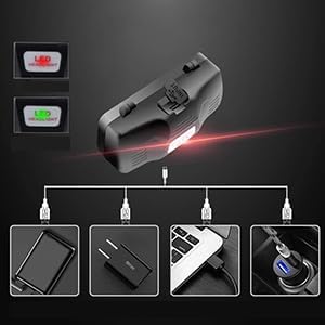 WINDFIRE Green Light Headlamp, Hunting Headlamps Rechargeable, Super Bright LED Zoomable Headlight Motion Sensor for Hog Coyote Varmint