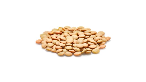 Yupik Organic Green Lentils, 2.2 lb (35.2 oz), Pack of 6, Non-GMO, Vegan, Gluten-Free, Kosher, Raw, Source of Fiber, Iron & Protein, Fiber & Iron, Ideal for Soups, Salads & Plant-Based Meals
