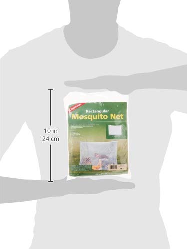 Coghlan's Rectangular Mosquito Net – Lightweight Mesh Canopy for Camping, Travel, and Outdoor Use