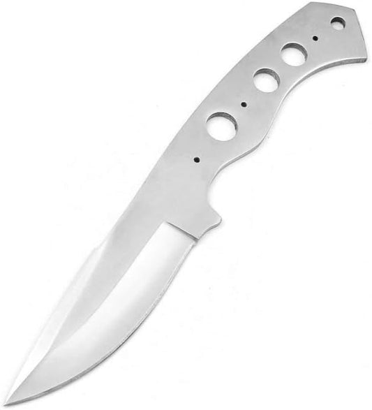Zaby Knives-7286 Custom Handmade D2 Steel hunting Knife Blank Blade, 9'' Skinning Knife Blank Blade For knife making, Gray (7286 blank blade)