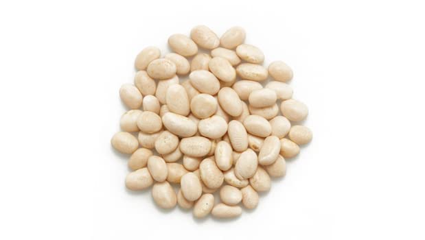 Yupik Organic Navy Beans, 2.2 lb (35.3 oz), Non-GMO, Vegan & Gluten-Free, USDA Certified, Kosher, Creamy & Tender Pulses, Perfect for Soups, Stews, Casseroles & Salads
