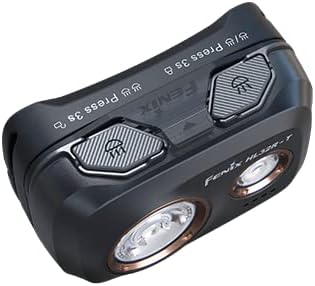 EdisonBright Fenix HL32R-T 800 Lumen spot/Flood Light Rechargeable (AAA Compatible) Lightweight headlamp, for Jogging/Camping Battery carring case