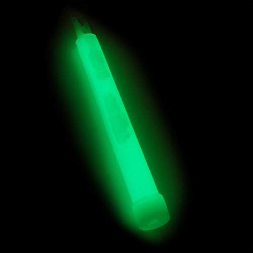 ASR Outdoor Emergency Glow Stick BOB High Visibility Night Vision, 6 inch Green