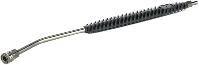 ACTIVE Pressure Washer Lance with 20°, 304 Stainless Power Washer Extension Wand for Car Wash - Electric & Gas Pressure Washer Short Gun Wand Replacement - Pressure Washer Accessories & Attachments