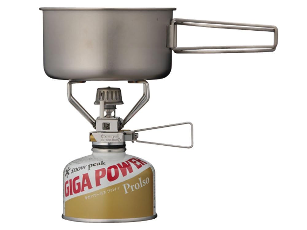 Snow Peak Titanium Camping Cook Set for Backpacking & Outdoor Cooking