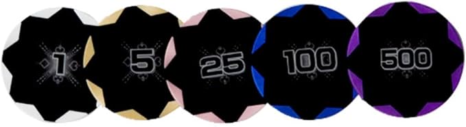 THUNDERBAY 13.5 Gram 300 Clay Composite Poker Chips Set with Aluminum Case, Two Decks of Playing Cards, One Metal Dealer Button&5 Dices for Poker, Texas Hold'em, Blackjack, Casino Games at Home