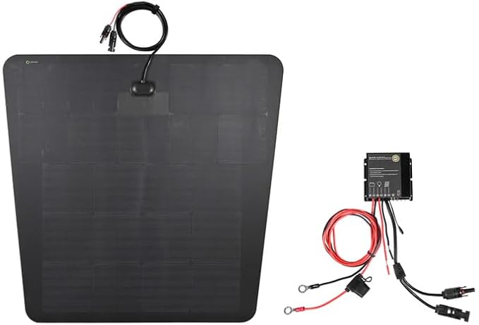 Lensun 100W 12V Hood Flexible Solar Panel for Toyota 4Runner 4th & 5th Gen (2003-2024) - Off Grid Solar Power for Offroading/Overlanding/Camping