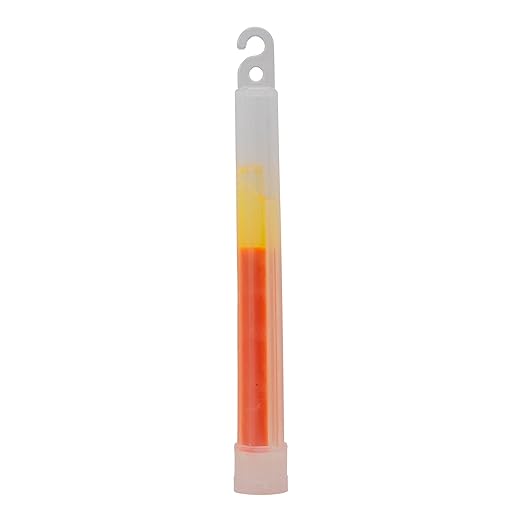 Cyalume-9-08005 SnapLight Orange Glow Sticks ??6 Inch Industrial Grade, Ultra Bright Light Sticks with 12 Hour Duration (Pack of 10)