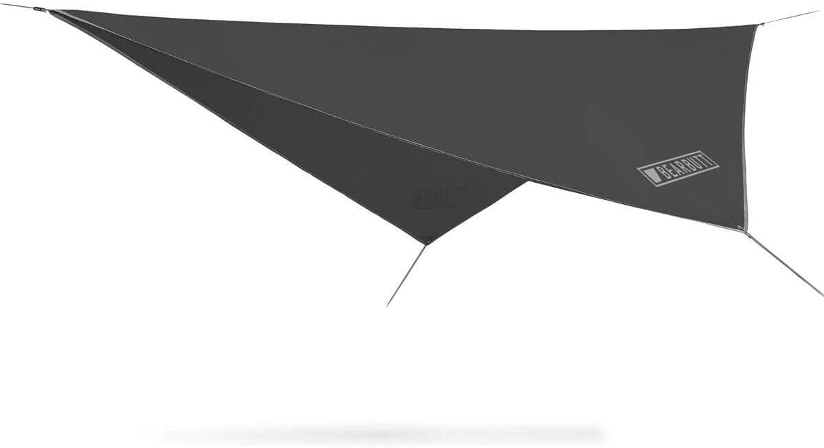 Bear Butt Hammock Rain Fly - 11 x 9 ft Hammock Tarp & Camping Tarp - Easy to Set Up, Waterproof