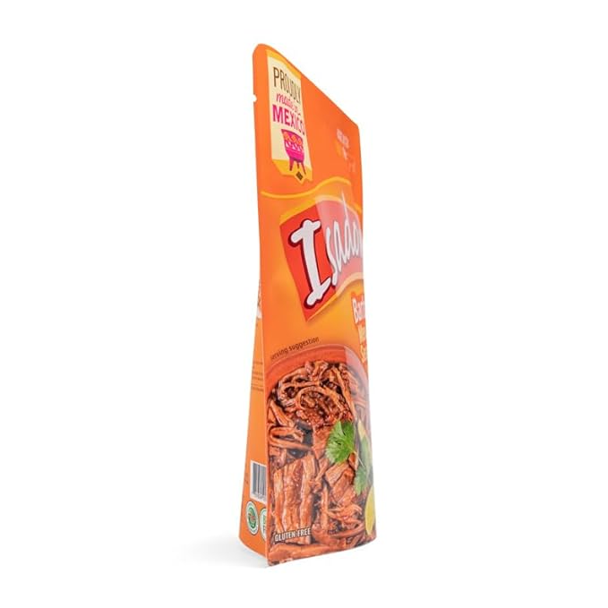 Isadora Fully Cooked Barbacoa Mexican Style 15 oz, Ready-to-eat, Seasoned Beef, Instant Meal, Shelf Stable