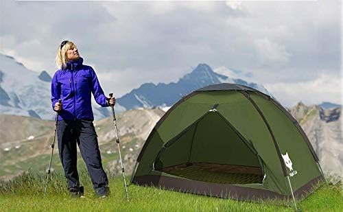 Night Cat Backpacking Tent for One 1 to 2 Persons Lightweight Waterproof Camping Hiking Tent for
