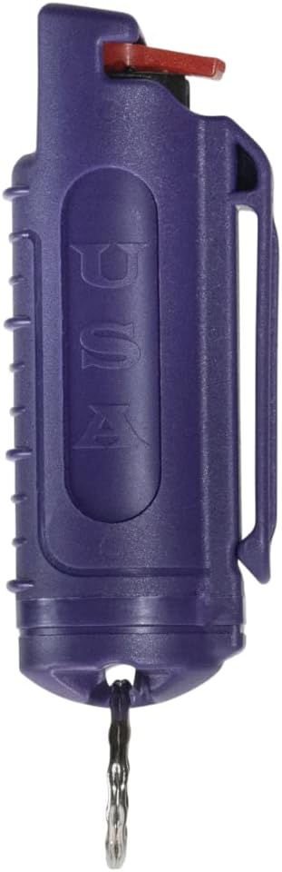 Police Magnum Keychain Pepper Spray Self Defense Belt Clip Holder - 1 Pack Tactical Maximum