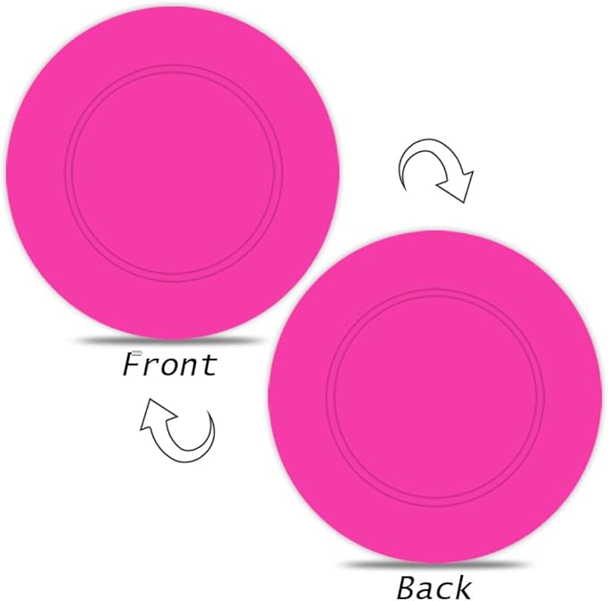 500 Custom Poker Chips Plastic Tokens,40mm/1.57in Diameter,Imprint Full-Color with Your Logo,Text or Images for Drink Bar,Wedding,Event,Company Advertise