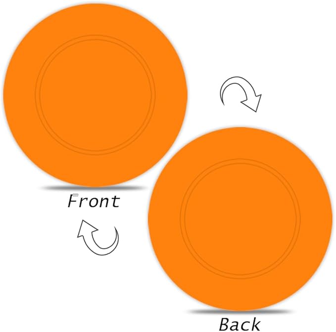 500 Custom Poker Chips Plastic Tokens,40mm/1.57in Diameter,Imprint Full-Color with Your Logo,Text or Images for Drink Bar,Wedding,Event,Company Advertise