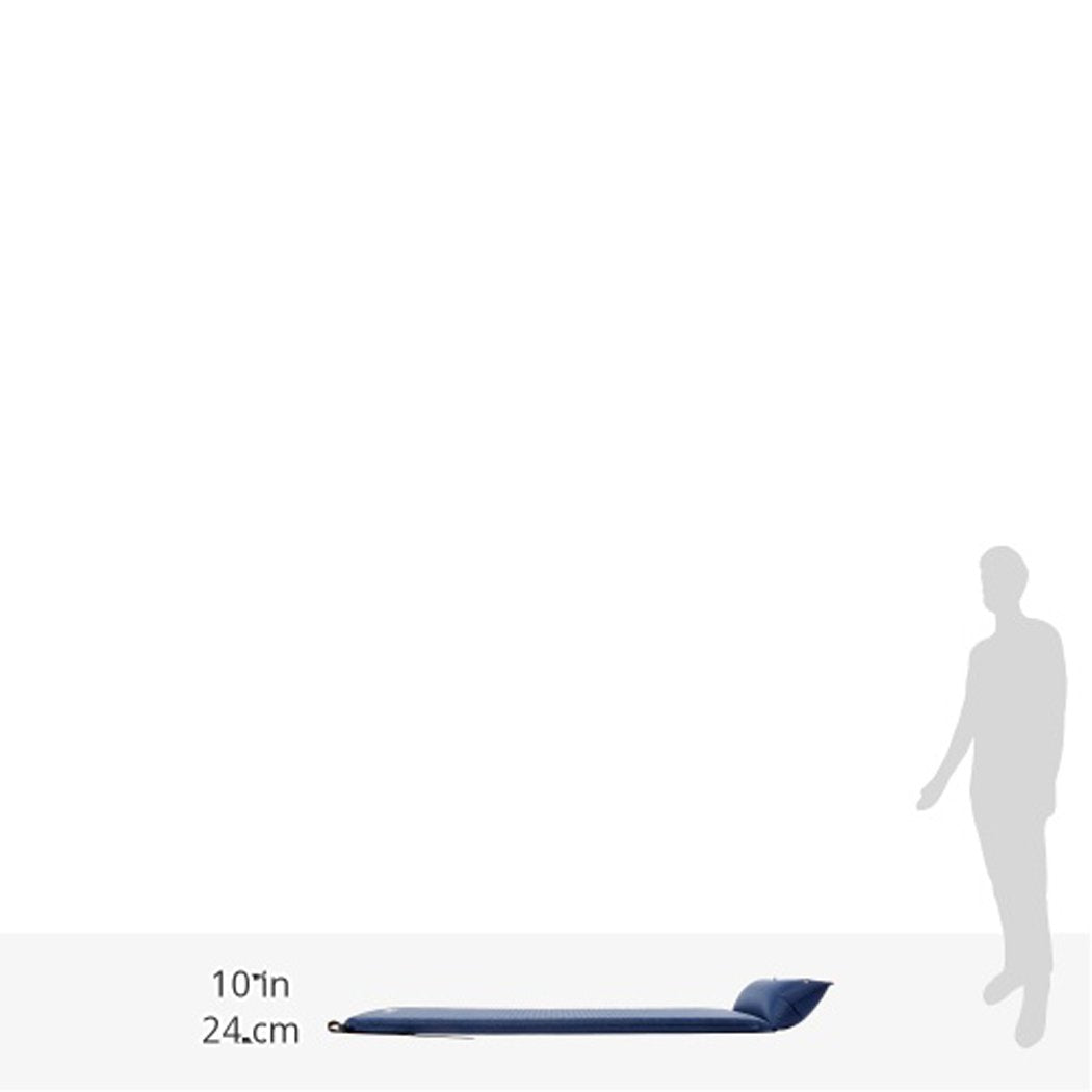 Coleman Self-Inflating Sleeping Pad with Pillow, Lightweight Inflatable Camp Pad with Extra Support