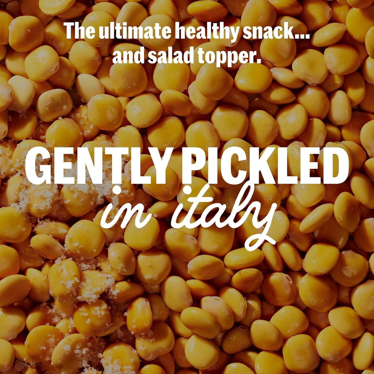 BRAMI Lupini Beans Snacks – Mediterranean Medley, Mediterranean Protein Snack, 0g Net Carbs, Vegan & Keto Friendly, High Fiber Italian Lupin Beans, Ready-to-Eat Healthy Snack, 5.3 oz (Pack of 8)