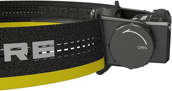 Nitecore HC60 UHE 1600 Lumen Headlamp, USB-C Rechargeable with White and Red Beams for Night Runing, Camping, Hiking, Hunting, and Industrial Work Sticker