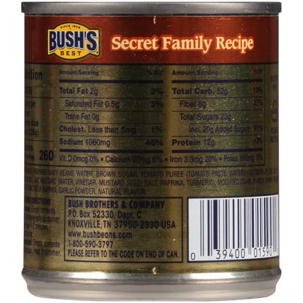 Bush's Best Homestyle Baked Beans, 8.30 Ounce (Pack of 3)