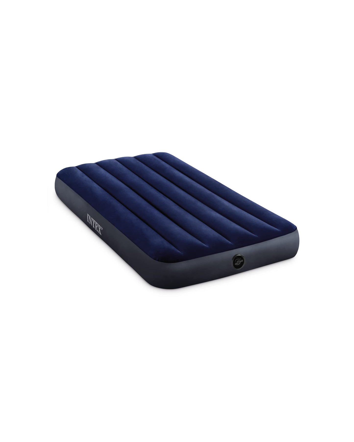 Intex 64757E Dura-Beam Standard Downy Air Mattress: Fiber-Tech - Twin Size - 10in Bed Height